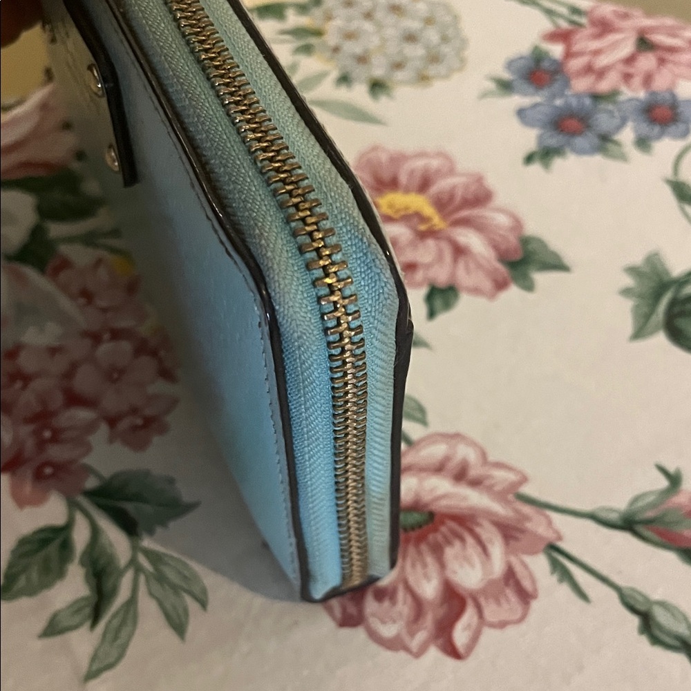 Kate Spade Light Blue Wallet - Picture 3 of 4